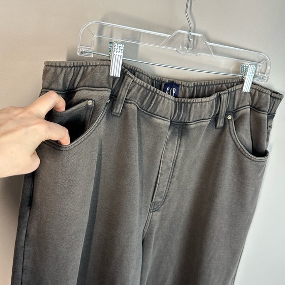 NWT Gap Heavyweight Easy Baggy Wide Leg French Terry Pull On Sweatpants Size XL - Picture 9 of 16